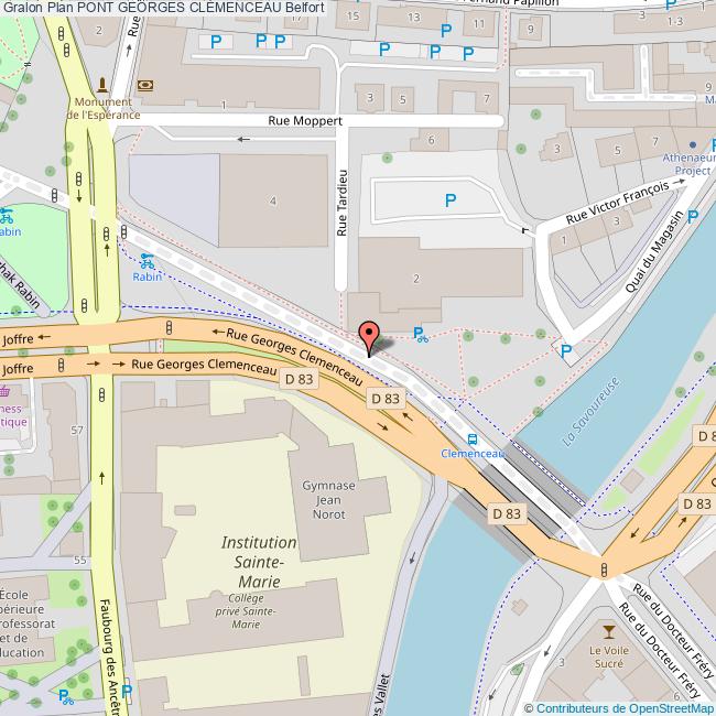 Pont CLÉMENCEAU Belfort