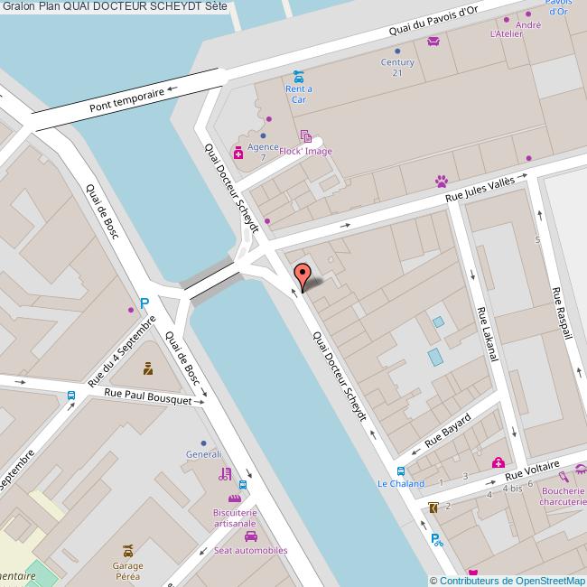 plan Quai  DOCTEUR SCHEYDT