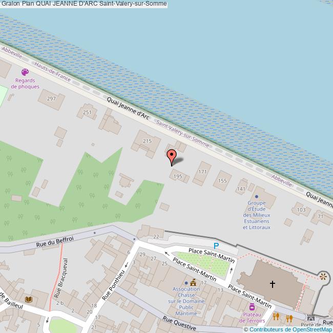 Quai JEANNE D'ARC SaintValerysurSomme