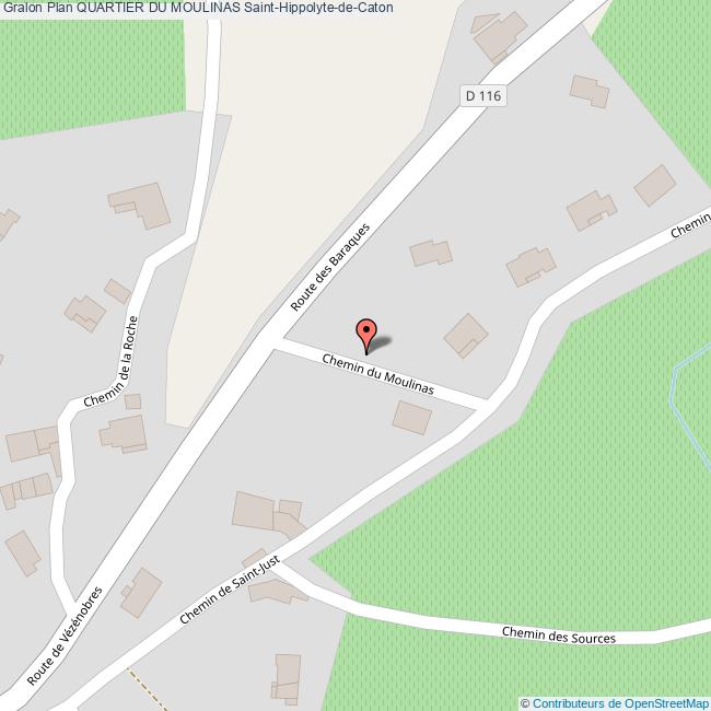 Quartier du MOULINAS SaintHippolytedeCaton