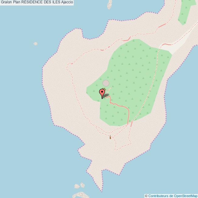 plan Résidence des  ILES