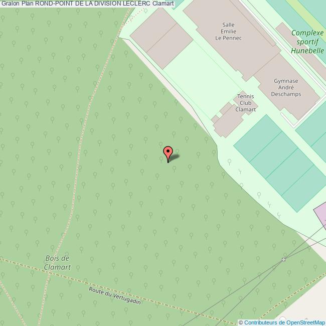 Rondpoint de la DIVISION LECLERC Clamart