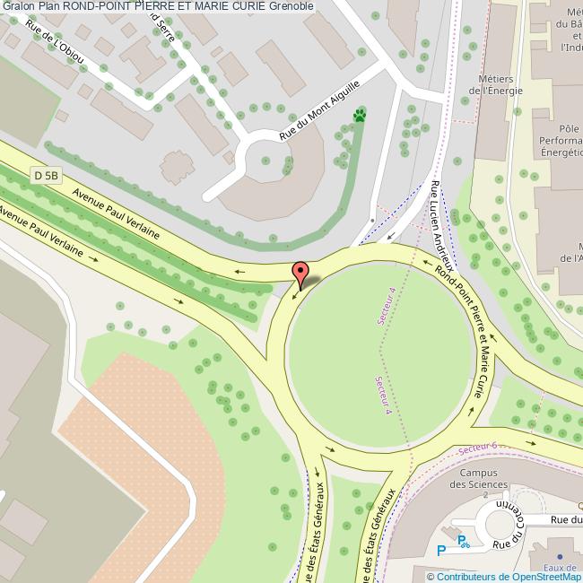 Rondpoint PIERRE ET MARIE CURIE Grenoble