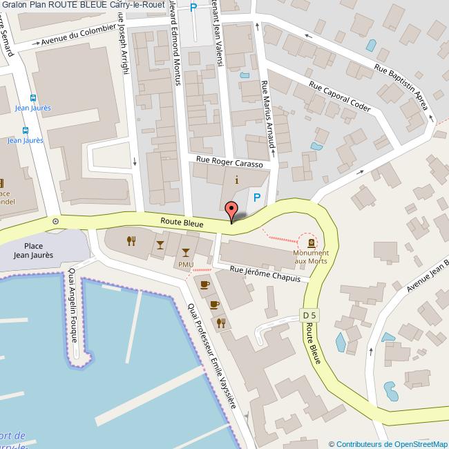 Route Bleue Carry Le Rouet