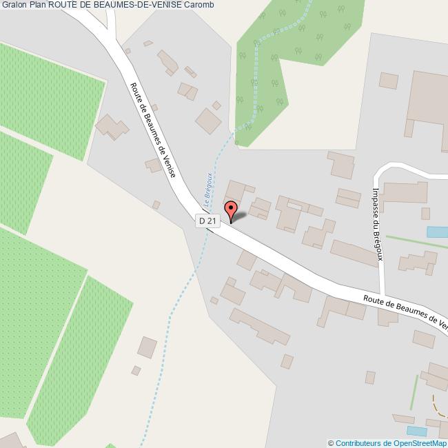 Route De Beaumes De Venise Caromb