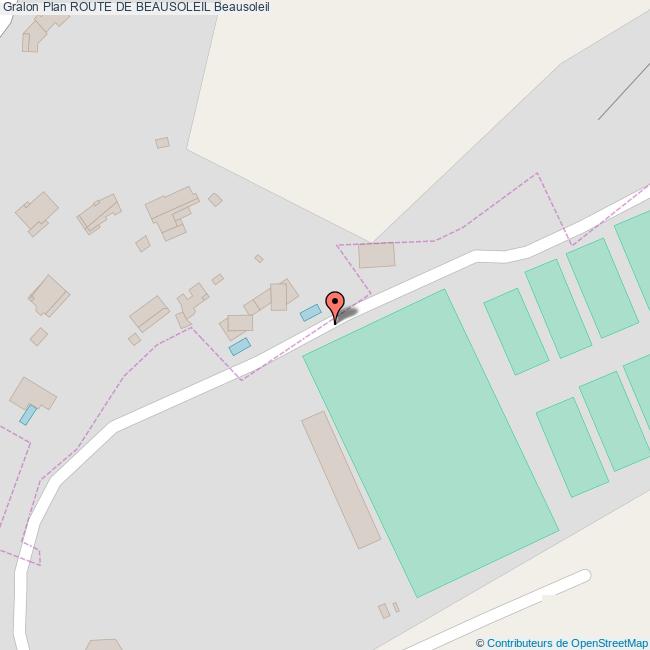 Route de BEAUSOLEIL Beausoleil