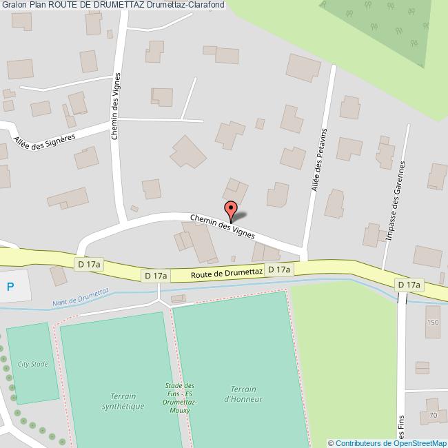 Route de DRUMETTAZ DrumettazClarafond