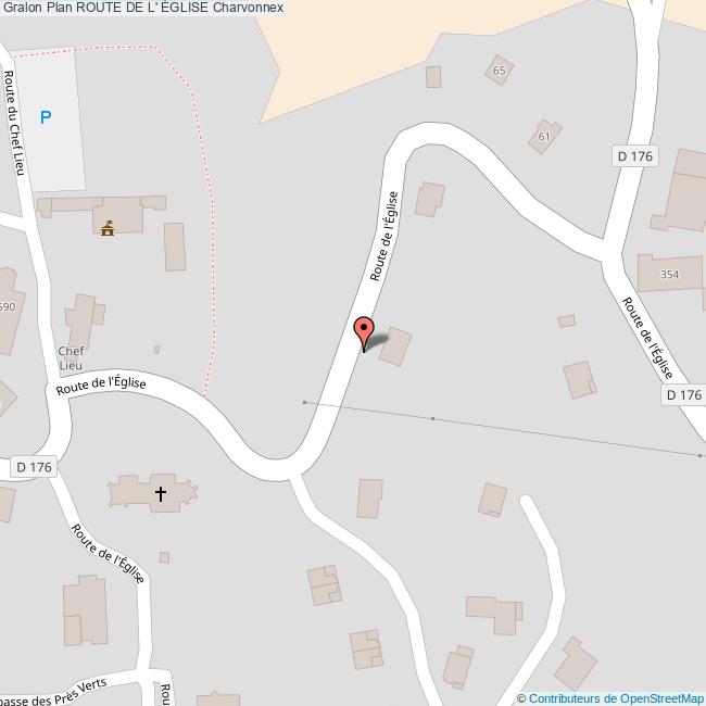 Route de l' ÉGLISE Charvonnex