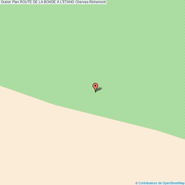 Route de la BONDE À L