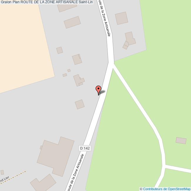 Route de la ZONE ARTISANALE SaintLin