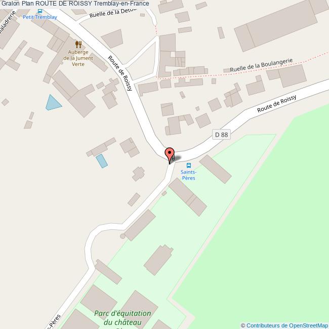 Route de ROISSY TremblayenFrance