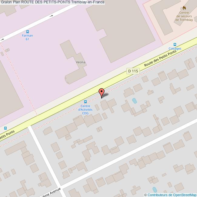 Route des PETITSPONTS TremblayenFrance