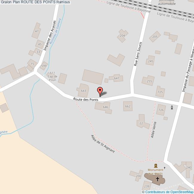 Route des PONTS Ramous