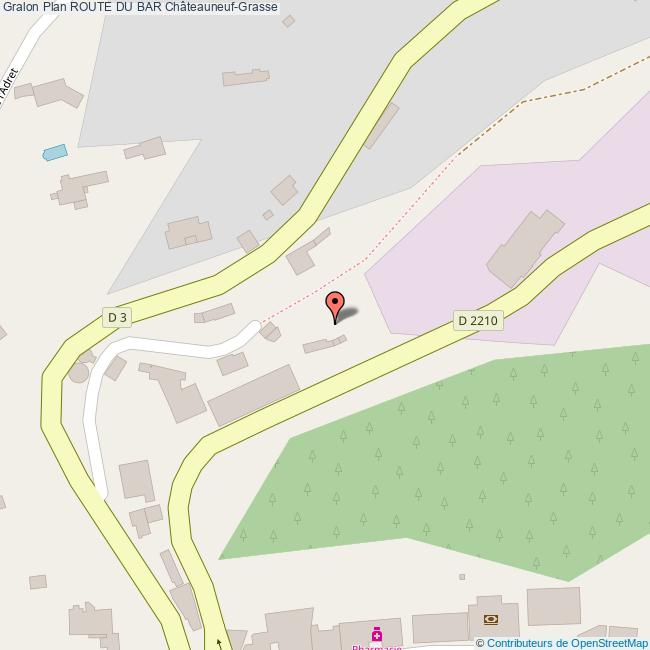 Route Du Bar Chateauneuf Grasse