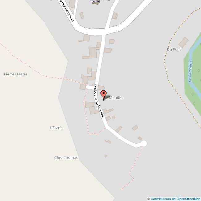 plan Route du  HAUT LIMOUSIN
