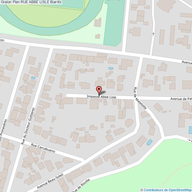 Rue ABBÉ LISLE Biarritz