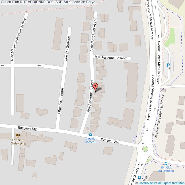 Rue ADRIENNE BOLLAND SaintJeandeBraye Rue ADRIENNE BOLLAND SaintJeandeBraye