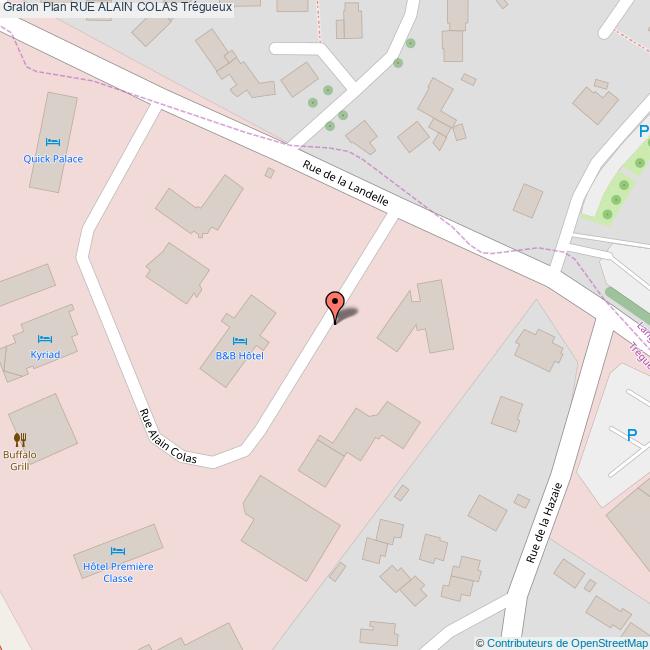 plan Rue  ALAIN COLAS