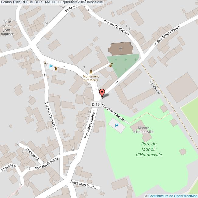 Rue ALBERT MAHIEU EqueurdrevilleHainneville