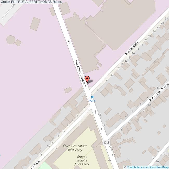 Rue ALBERT THOMAS Reims