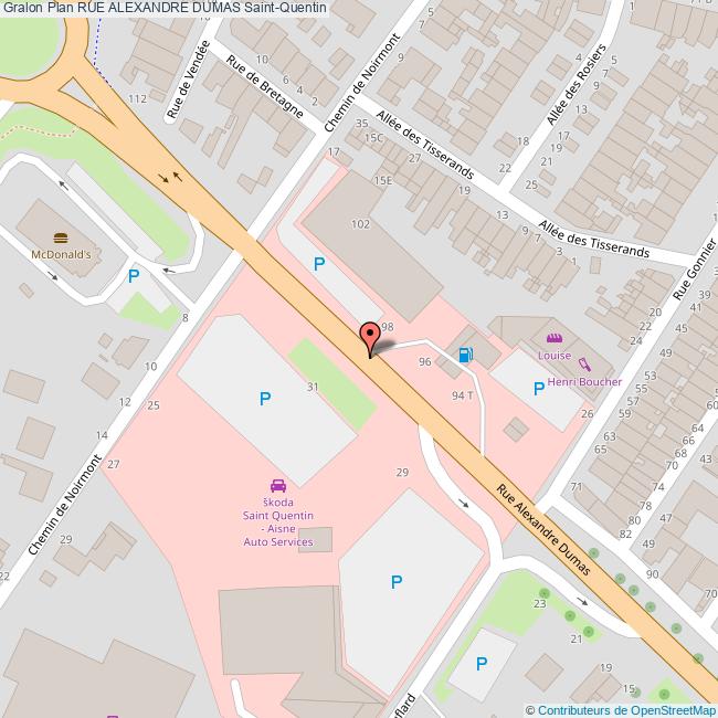 Rue ALEXANDRE DUMAS SaintQuentin