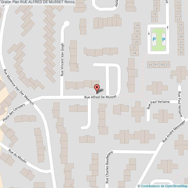 Rue ALFRED DE MUSSET Roncq
