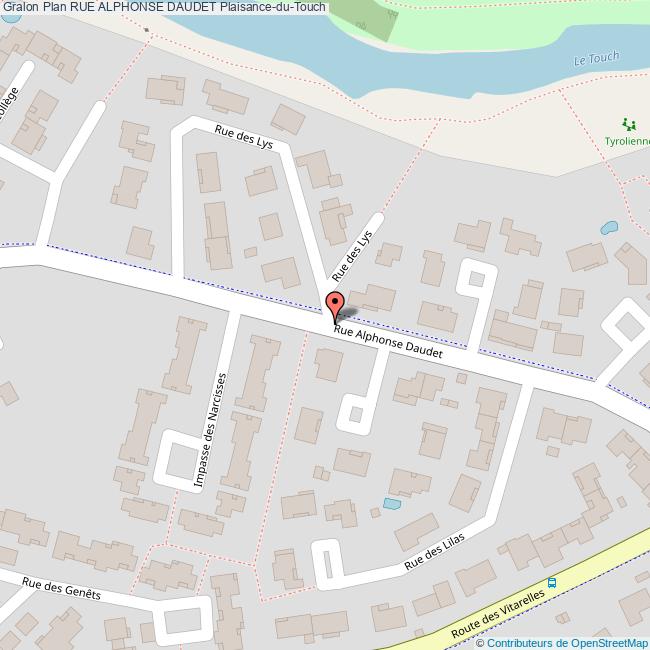 Rue ALPHONSE DAUDET PlaisanceduTouch