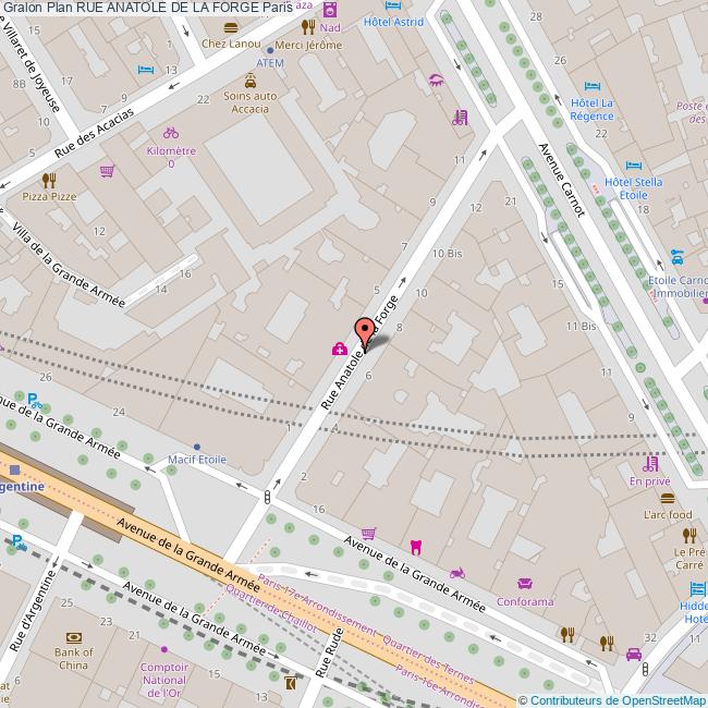 Rue ANATOLE DE LA Paris