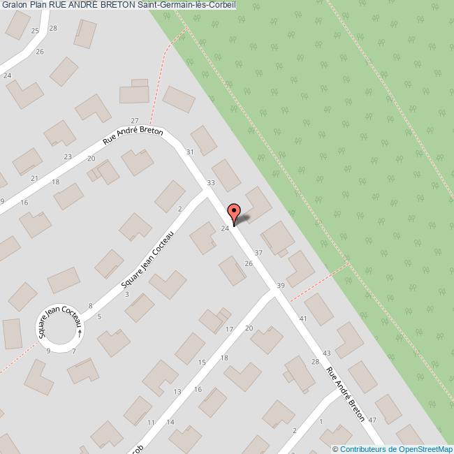 Rue ANDRÉ BRETON Saint-Germain-lès-Corbeil