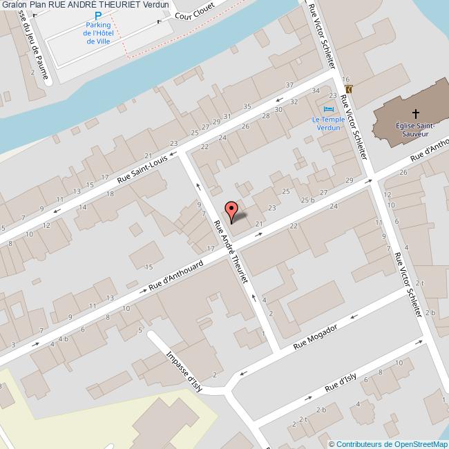 Rue ANDRÉ THEURIET Verdun