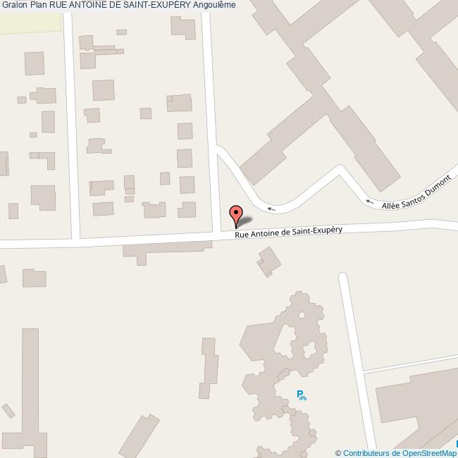 Rue ANTOINE DE SAINTEXUPÉRY Angoulême
