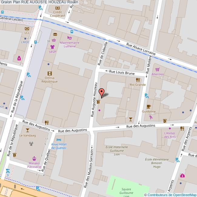 Rue AUGUSTE HOUZEAU Rouen