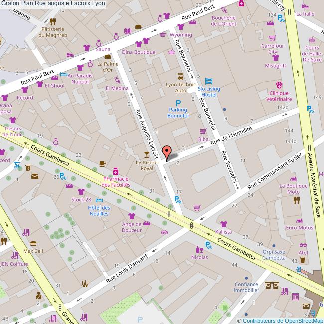 Rue auguste Lacroix Lyon