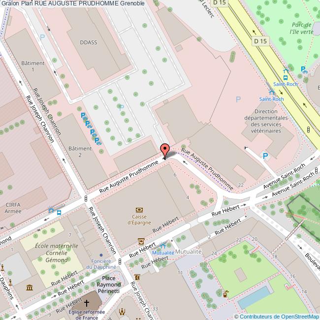 Rue AUGUSTE PRUDHOMME Grenoble