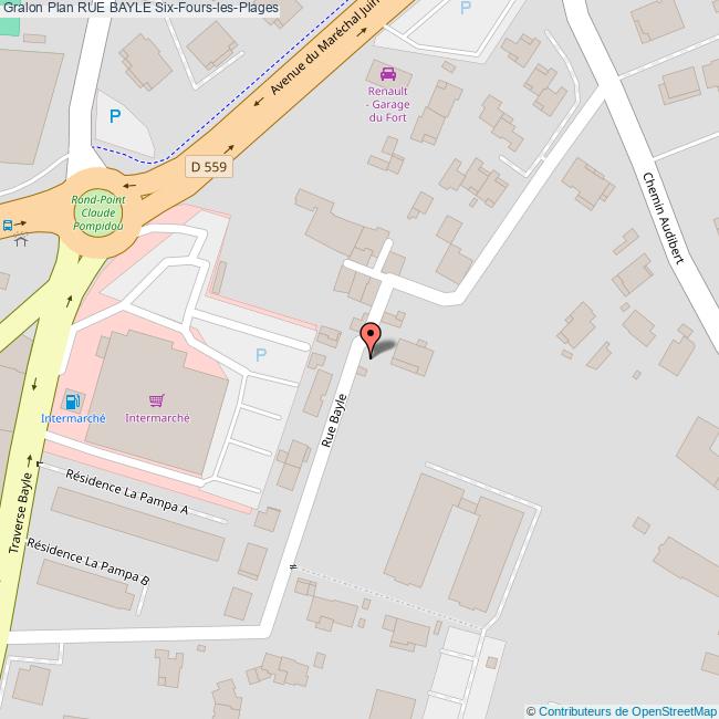 Rue BAYLE Six-Fours-les-Plages