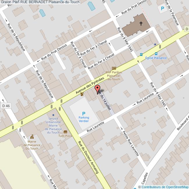 Rue BERNADET PlaisanceduTouch