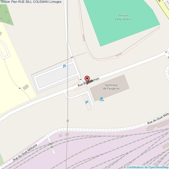 Rue BILL COLEMAN Limoges