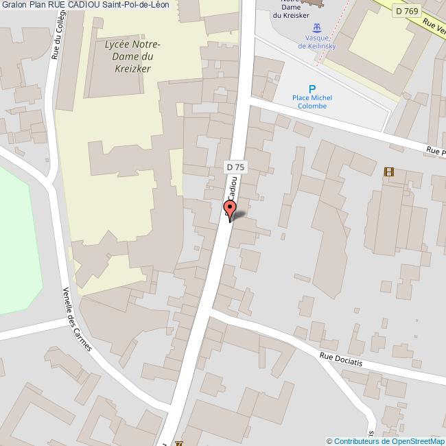 Rue CADIOU SaintPoldeLéon