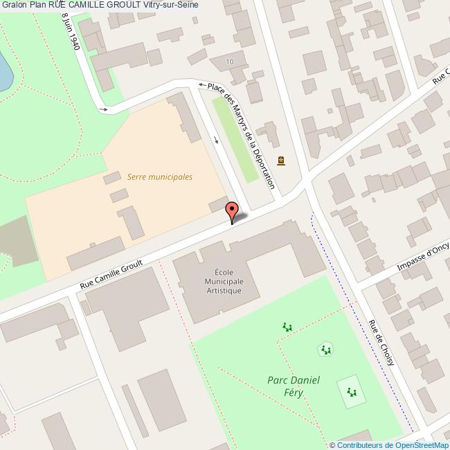 Rue CAMILLE GROULT VitrysurSeine