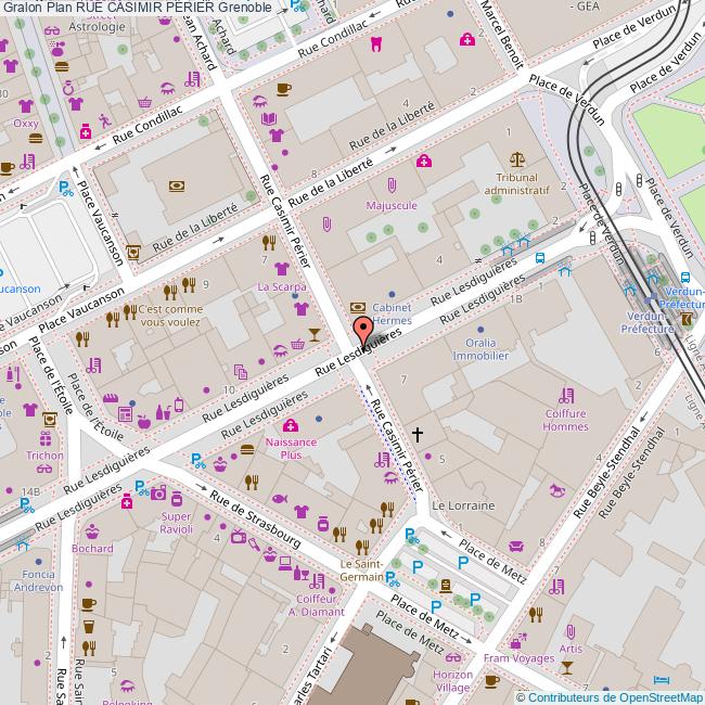Rue CASIMIR PÉRIER Grenoble