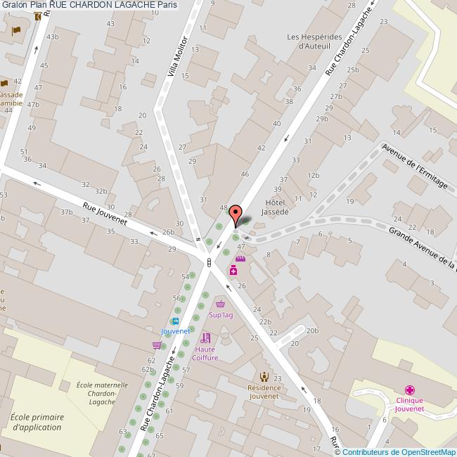 Rue CHARDON LAGACHE Paris