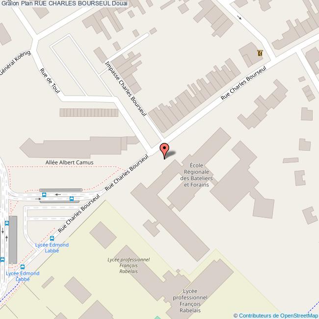 Rue CHARLES BOURSEUL Douai