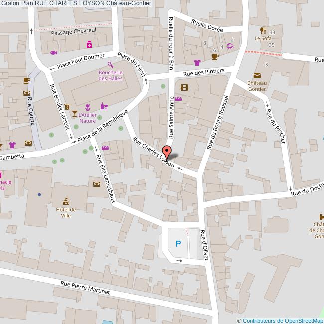 Rue Charles Loyson Chateau Gontier