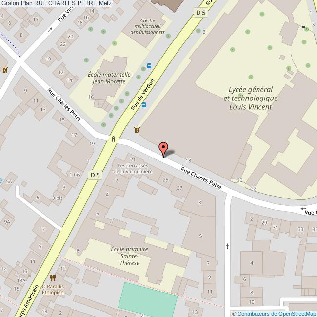 Rue CHARLES PÊTRE Metz