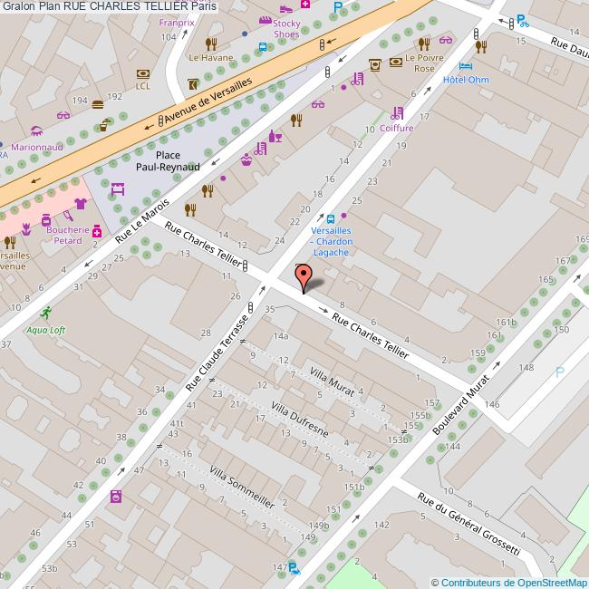 Rue CHARLES TELLIER Paris