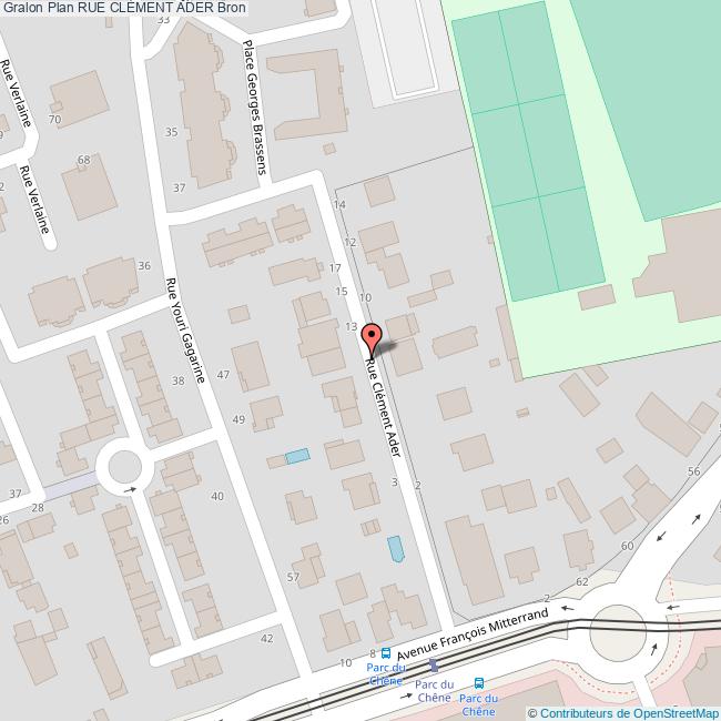 Rue CLÉMENT ADER Bron