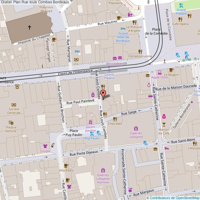 Rue louis Combes Bordeaux