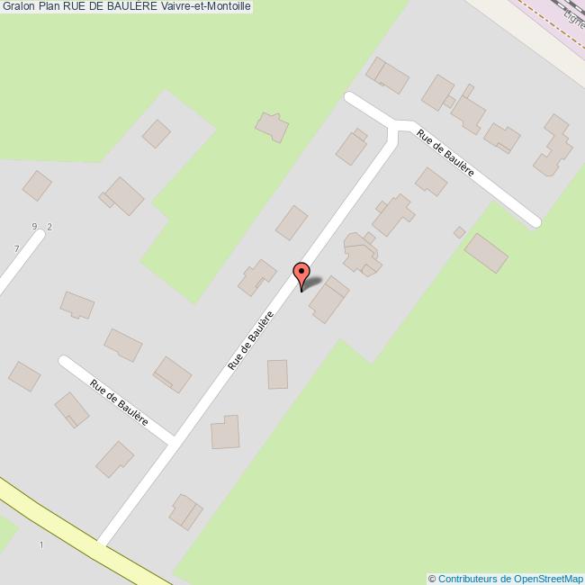 Rue de BAULÈRE Vaivre-et-Montoille