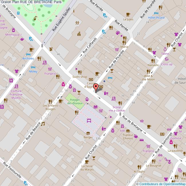 Rue de BRETAGNE Paris