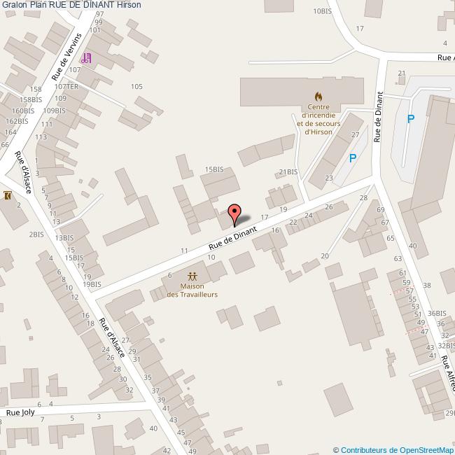 Rue de DINANT Hirson